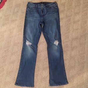 Hollister bootcut highrise Jeans Sz 13 med. wash